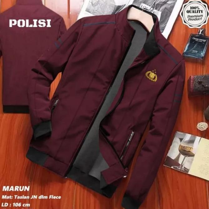 Jaket Polisi Polri Terbaru / Jaket Custom Sablon #Gratisongkir