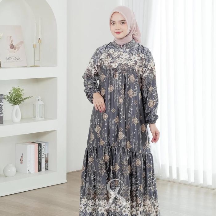 Gamis Shafira Model Terbaru Dress Jumbo Busui