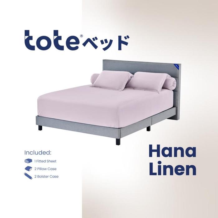 ADA STOK Tote Hana Linen | Sprei Aesthetic Katun Jepang