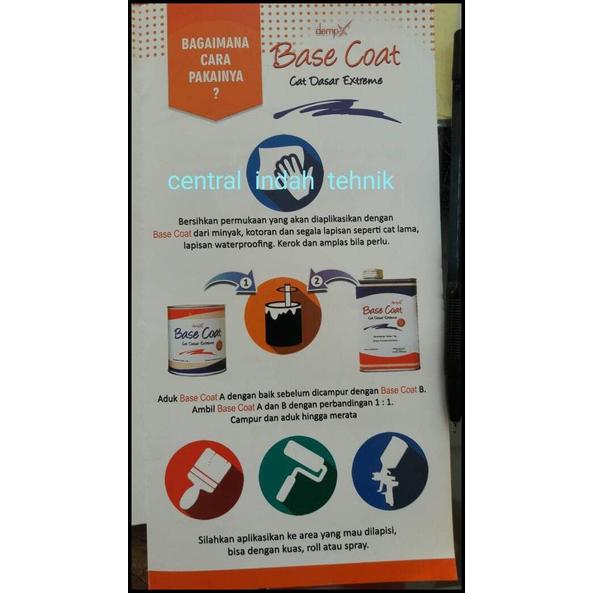 New Base Coat Demp-X Basecoat Demp X Dempx Total 2 Kg 1 Set Original
