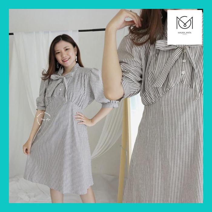 mlk_ mamahamilbutik baju hamil menyusui korea kikan dress - dro 217