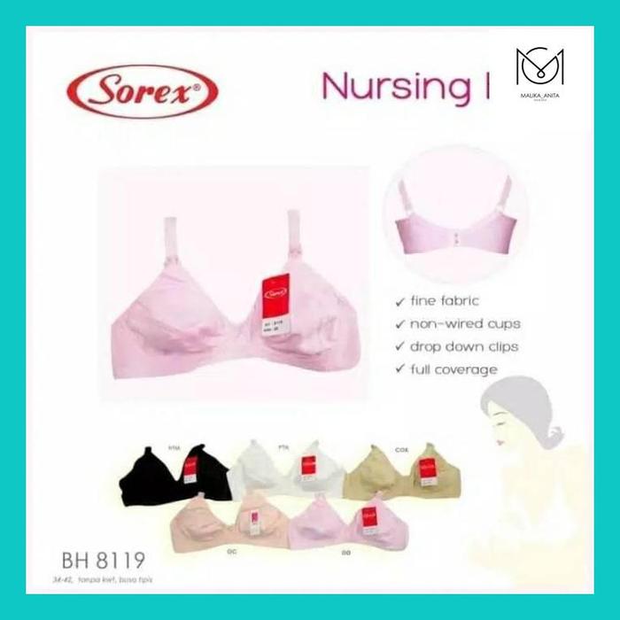 mlk_ sorex 8119 maternity nursing bra bh kutang menyusui