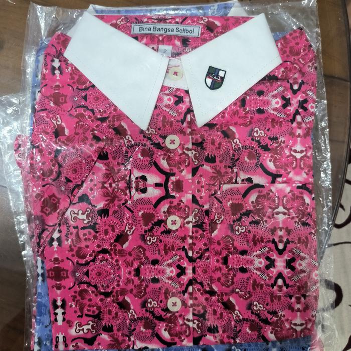 seragam BAJU sekolah bina bangsa wanita no 2