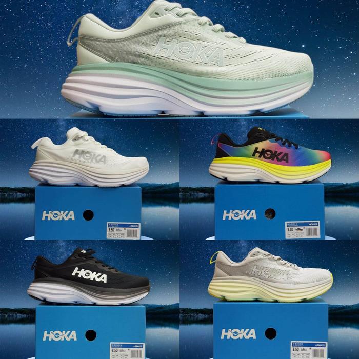 SEPATU HOKA BONDI 8 MEN'S/ HOKA BONDI 8 1123202 WWAE