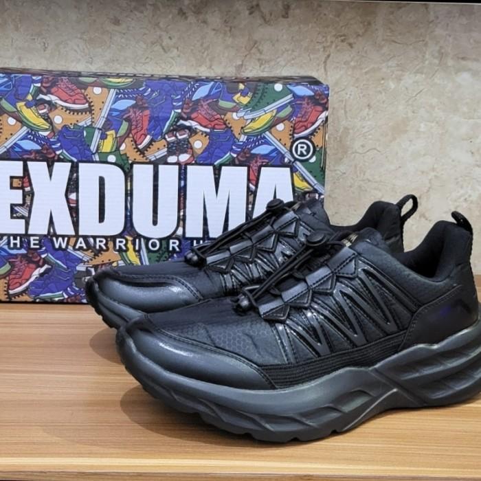 SEPATU EXDUMA SUPER BLACK ORI/SEPATU EXDUMA TALIPUTAR