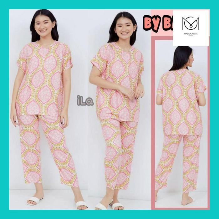 mlk_ one set sharma by banez ecer grosir termurah se-indonesia/oneset busui/ setcelj hamil / piyama 