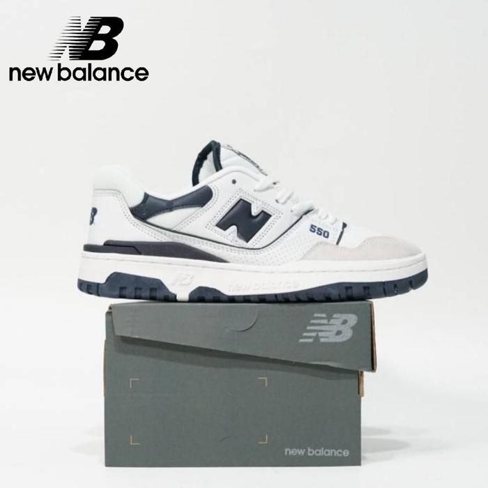 SEPATU NB NEW BALANCE 550 WHITE NAVY