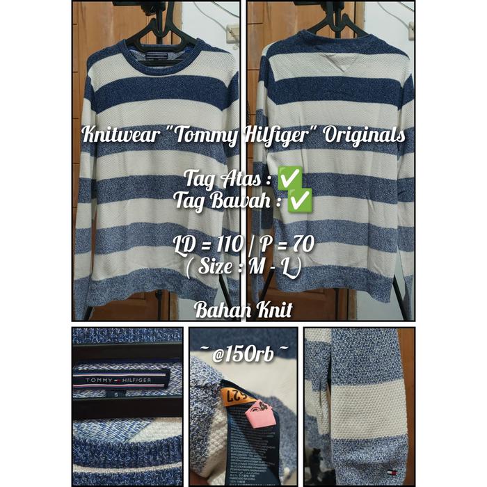 #Thrift - Knitwear "Tommy Hilfiger" Originals @150K