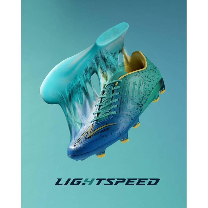 specs lightspeed 4 aqua green custard elite fg sepatu bola specs