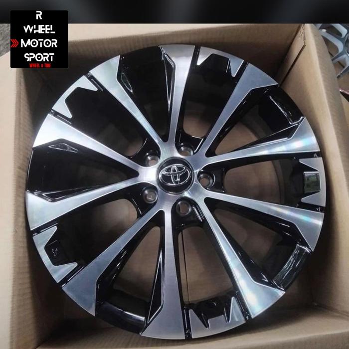 Velg Veloz R17 pcd 5x100 Black Polish
