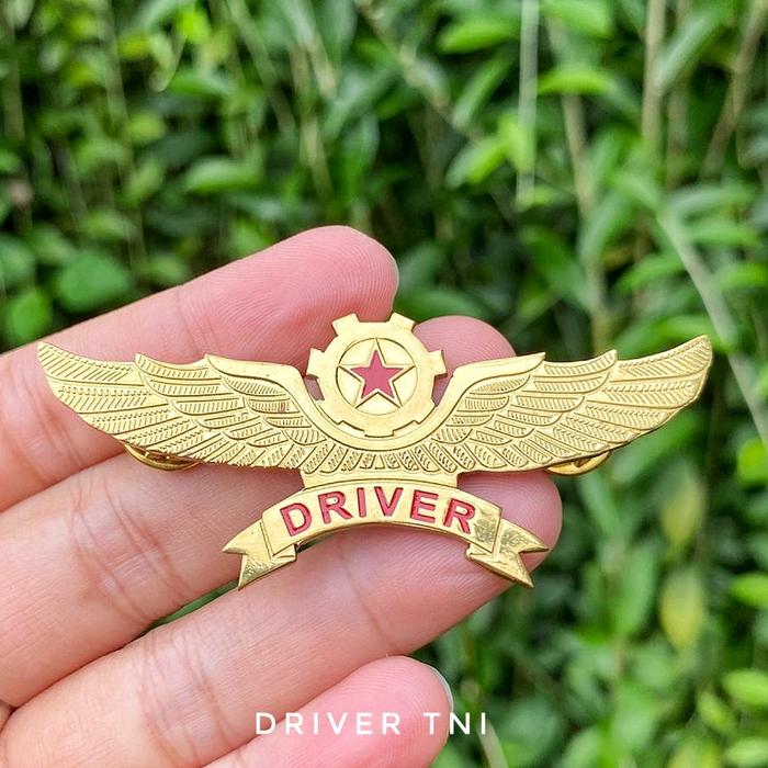 Brevet Brivet Wing Driver TNI