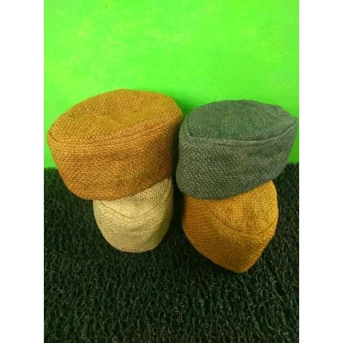 peci kopeah goni songkok tinggi 8cm/9cm/10cm