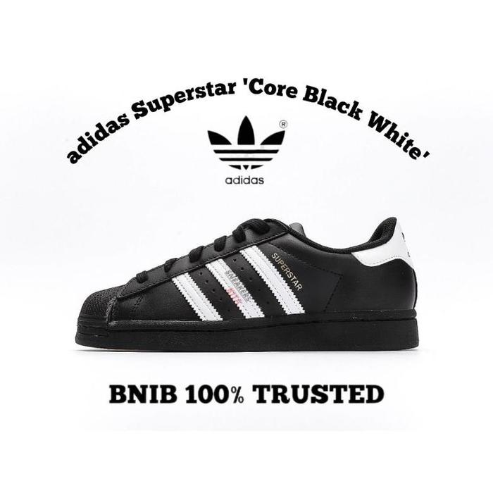 Sepatu adidas Superstar Black White EG4959 BNIB 100% Authentic