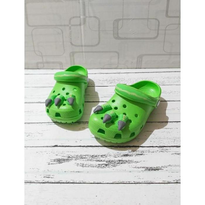 CROCS CLASSIC I AM DINOSAUR WITH CLAWS CLOG KIDS and JUNIOR / CROCS DINO / CROCS KAKI DINO