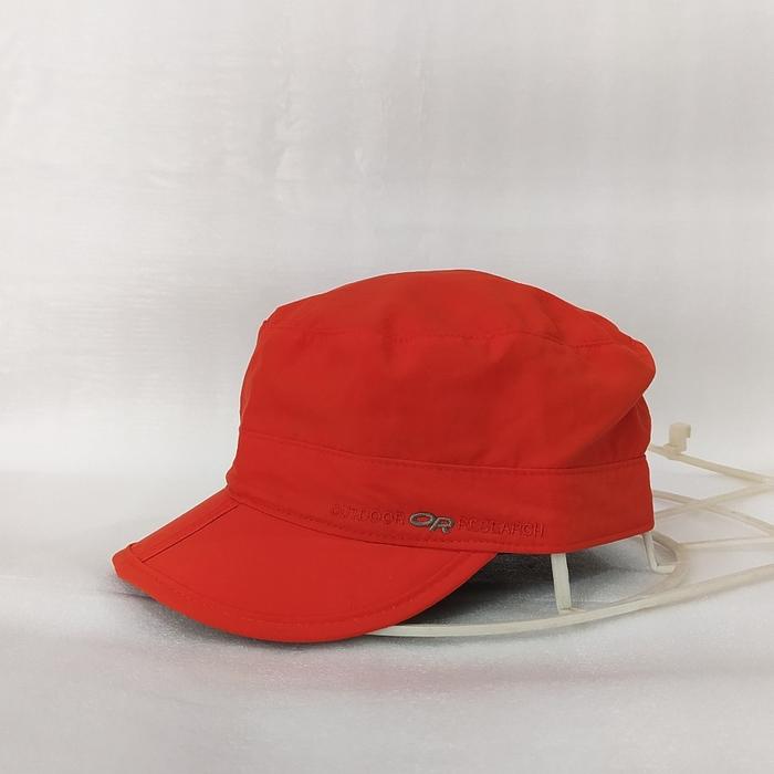 topi second preloved outdoor camping casual running outdoor research orange