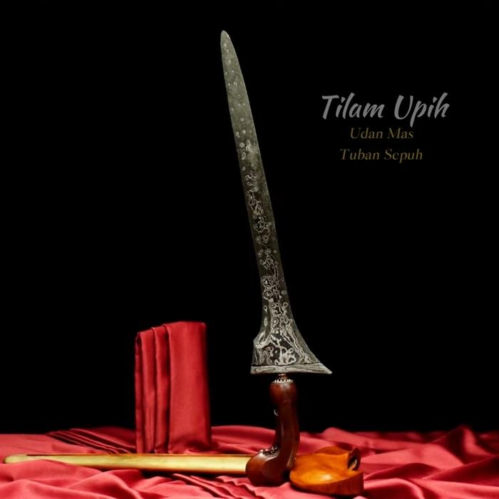 Keris Tilam Upih Pamor Udan Mas Tuban Sepuh