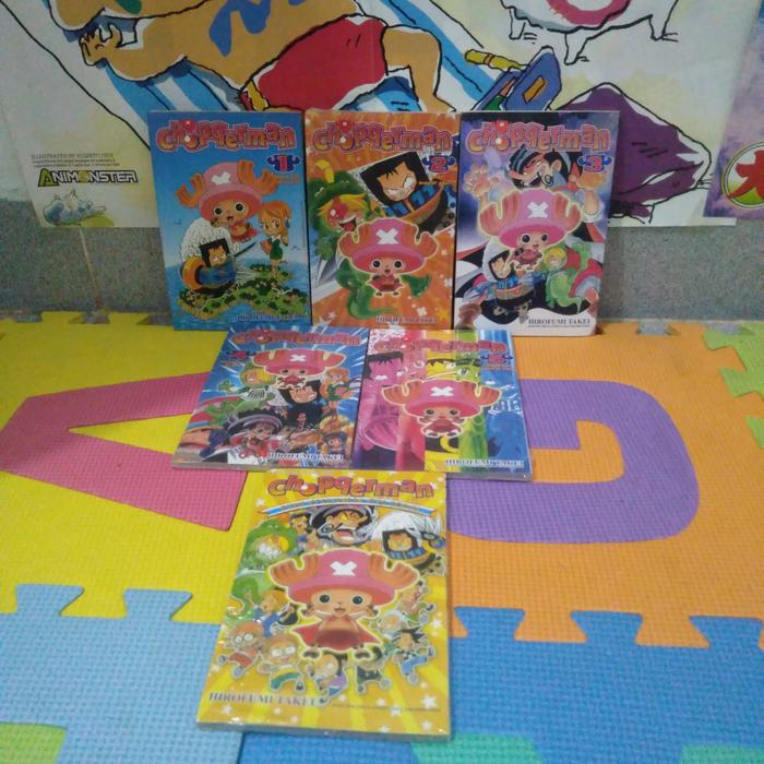 komik full set tamat one shot chopperman guru kesayangan kita semua + chopperman 1-5 tamat segel