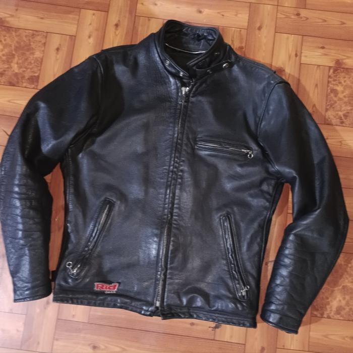 schott 641 caferacer leather jacket not vanson iron heart rbc harley dickies avirex
