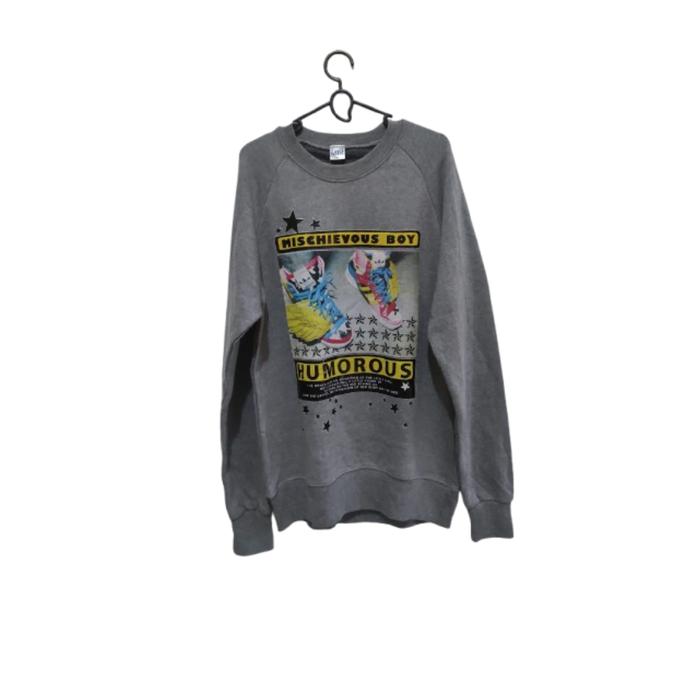 CREWNECK MISCHIEVOUS BOY MIR - CREWNECK BEKAS/SECOND