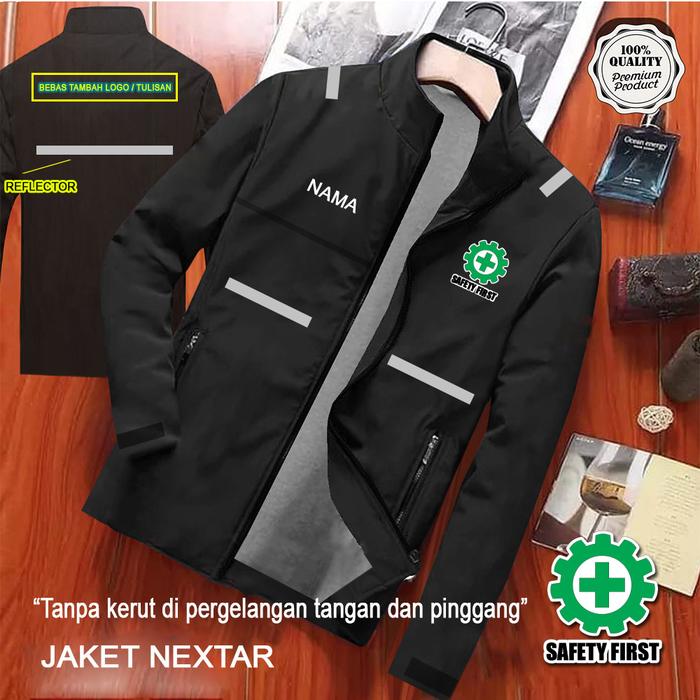 "!! tanpa kerut....  JAKET SAFETY FIRST K3 MODEL NEXTAR ORIGINAL ONFACT bahan PARASUT JASPER "tanpa 