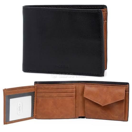 Fossil Mykel Traveller Men Wallet Black