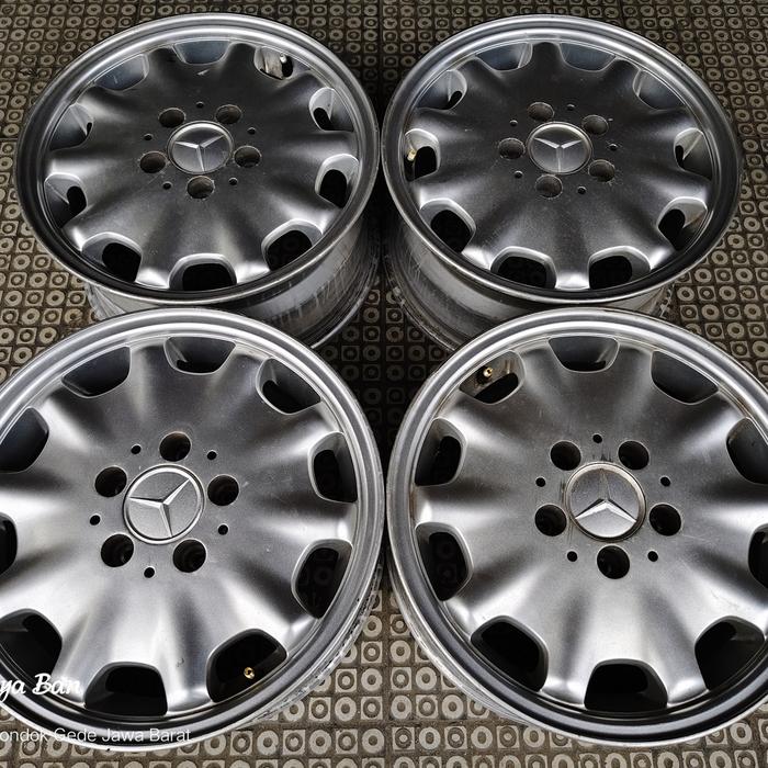 velg tenhole oem mercedes-benz mercy tenhole R15 pcd 5x112 untuk kijang ertiga