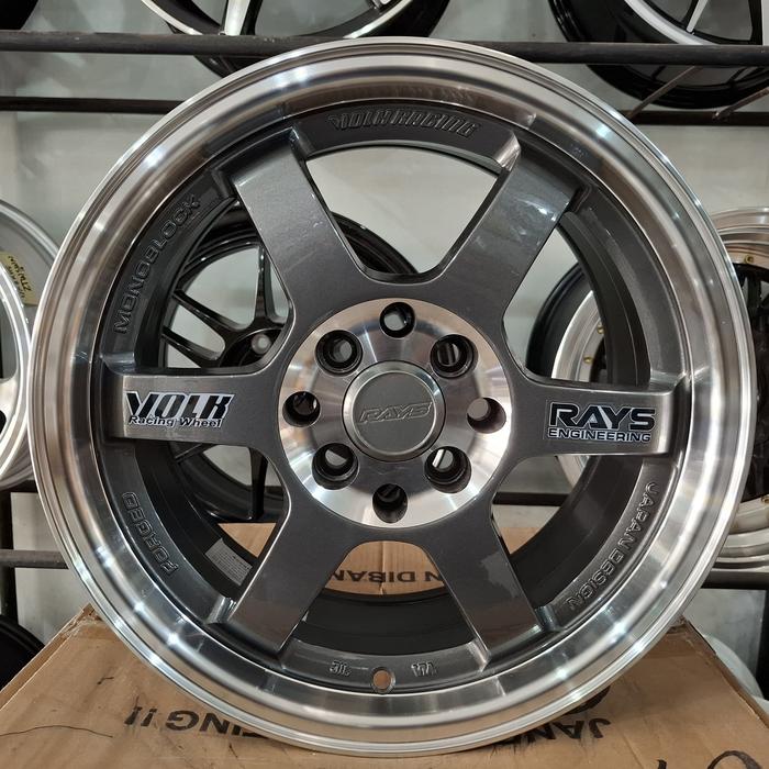 Velg TE37 Ring15 untuk mobil sigra,Nissan Cefiro, Evalia