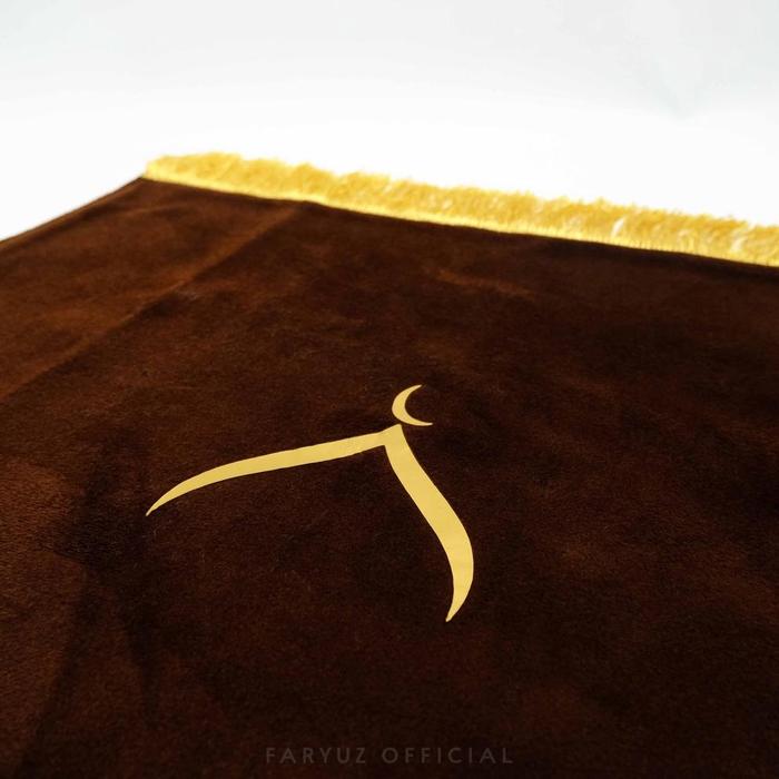 Faryuz - Sajadah Pink Fanta Polos Premium Velboa Tipis Sejadah Wanita Alas Kulit Kado Hantaran Souve