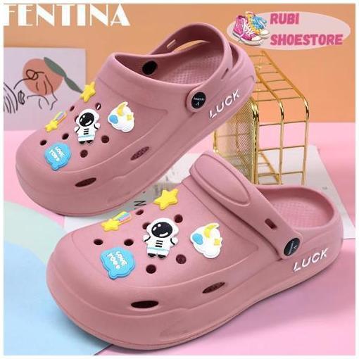 Sandal Platform Wanita Wedges Sepatu Slide Anak Sol Lembut Tinggi Olahraga Nyaman Anti Licin Sepatu 
