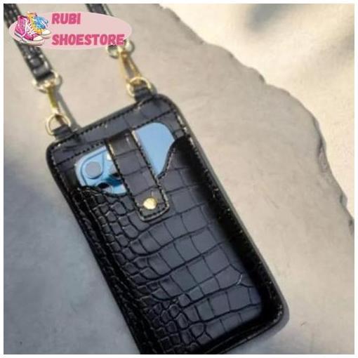 Pocket Hp ( Slingphone / sling Handphone ) / Tas selempang croco hp / tas hp kekinian / tas korea [R