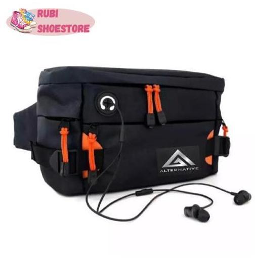 TAS SELEMPANG PRIA ALTR 008/TAS KAMERA / tas pinggang pria [Rubi Shoestore]