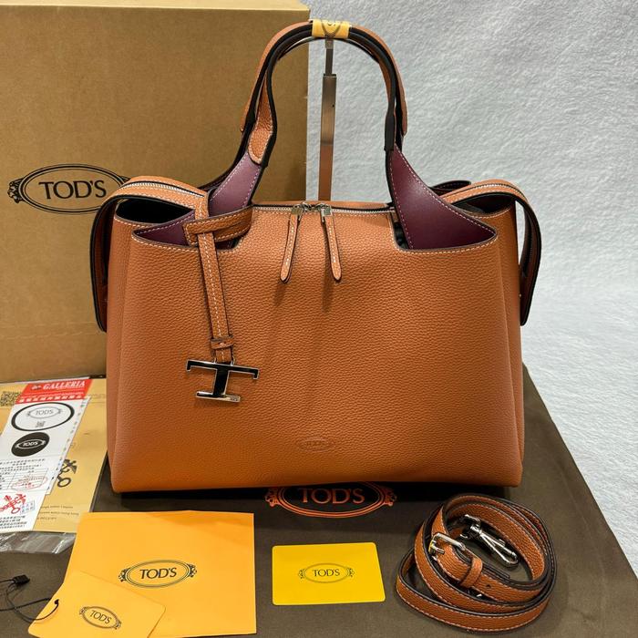 TAS TODS BAG IN LEATHER PREMIUM VVIP QUALITY