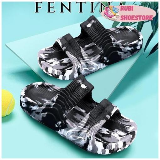 Sandal Platform Pria Sandal Slide Pria Sol Lembut Tinggi Olahraga Pria Sendal Flat Selop Rumah Wanit