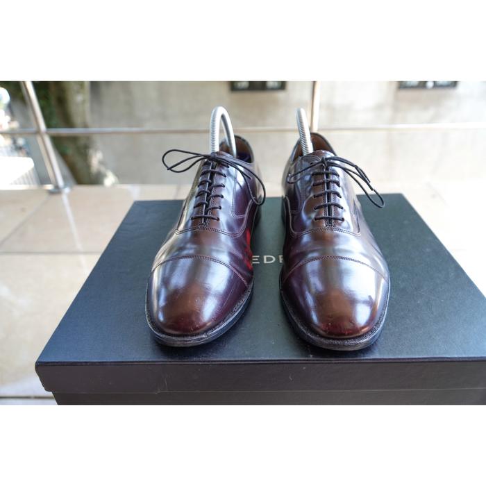 Sepatu second branded original - Johnston and Murphy - Oxford Cap Toe Ukuran 39