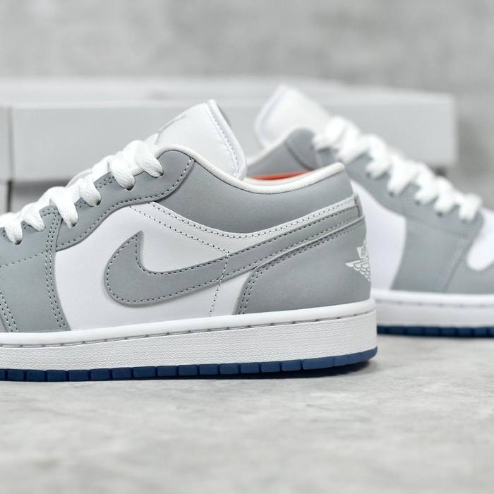NKE AIR JORDAN 1 LOW ORIGINAL WHITE WOLF GREY