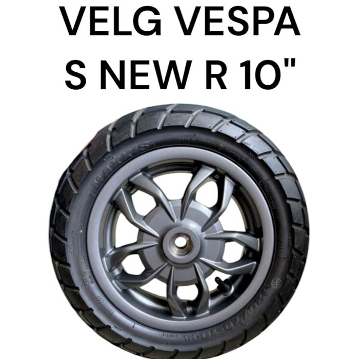 Velg Belakang Vespa S New Ring 10" PnP Vespa LX