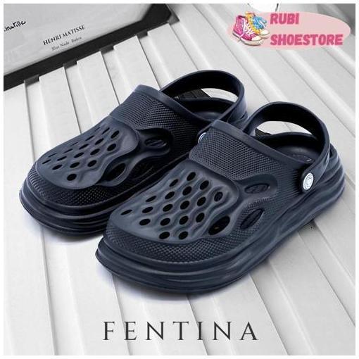 Sandal Platform Pria Sol Lembut Tinggi Olahraga Nyaman Anti Licin Sepatu Sendal Slide Pria [Rubi Sho