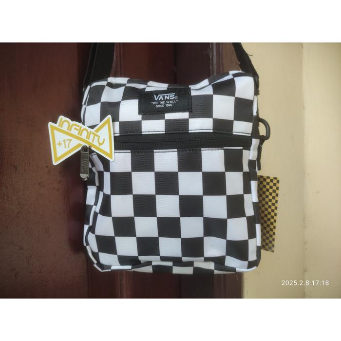 Vans Slingbag Big Checkerboard Men/Women/Unisex - Tas Selempang Vans Besar Catur - 100% Original & N