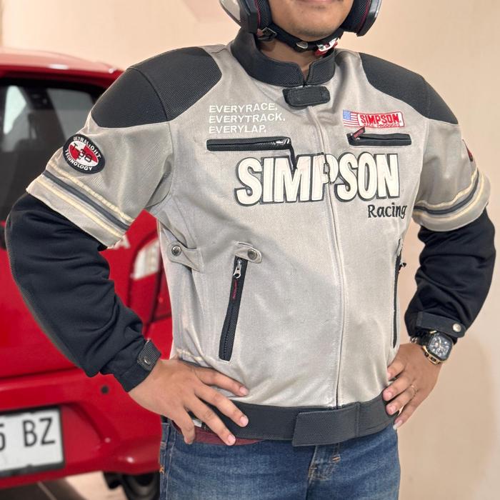 Jaket Simpson Racing Mesh Original