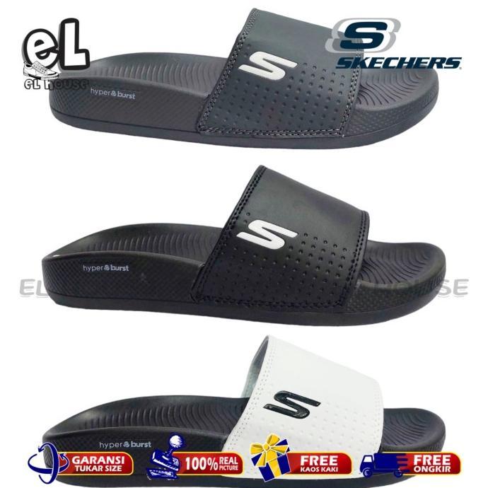 Skechers Hyperburst Slide/Sandal Skechers Slide/Sandal Hyperburst/Murah/Original