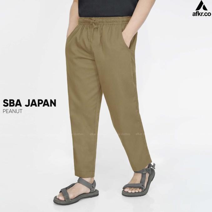 Celana Sirwal Pensil Slim Fit Pria Simpel Kasual SBA AFKAR