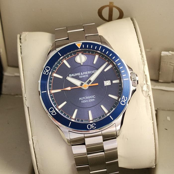 Jam Tangan Baume & Mercier Clifton Club 42mm Fullset 2019 Like New