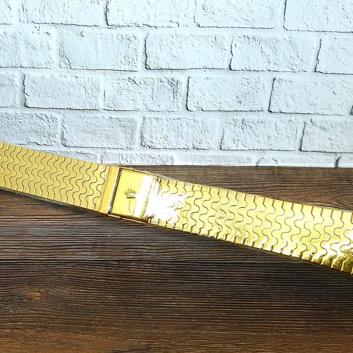 Bracelet/Rantai/Strap Jam Bulova Vintage Stainless Gold Watch