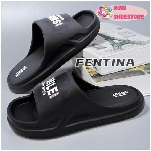 Sandal Platform Pria Tinggi Sandal Cowok Pria Kekinian Dewasa Sandal Slide Pria Sendal Flat Selop Ru