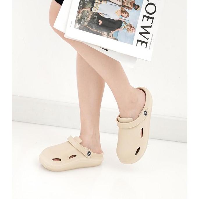 Porto - Sepatu Sandal Wanita Dewasa Sendal Crocs Bahan Karet Nyaman Dan Anti Slip 3059L
