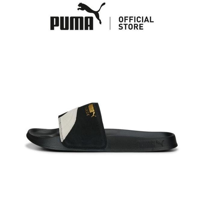 Puma Sandal Leadcat 2.0 Suede Og Puma Black-Puma White-Metallic Gold