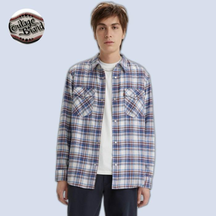 Kemeja Levis Flanel Western