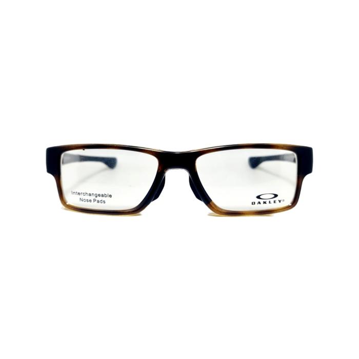 Frame Kacamata Oakley AirDrop MNP OX8121 0453 Polished Brown Turtoise Original