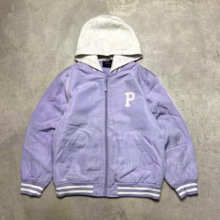 Jaket Winter Varsity Anak Polham Usia 9 - 12 Tahun
