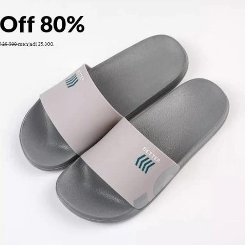 Sandal Karet Slop Pria Better Premium